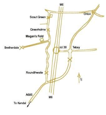 Tebay Map